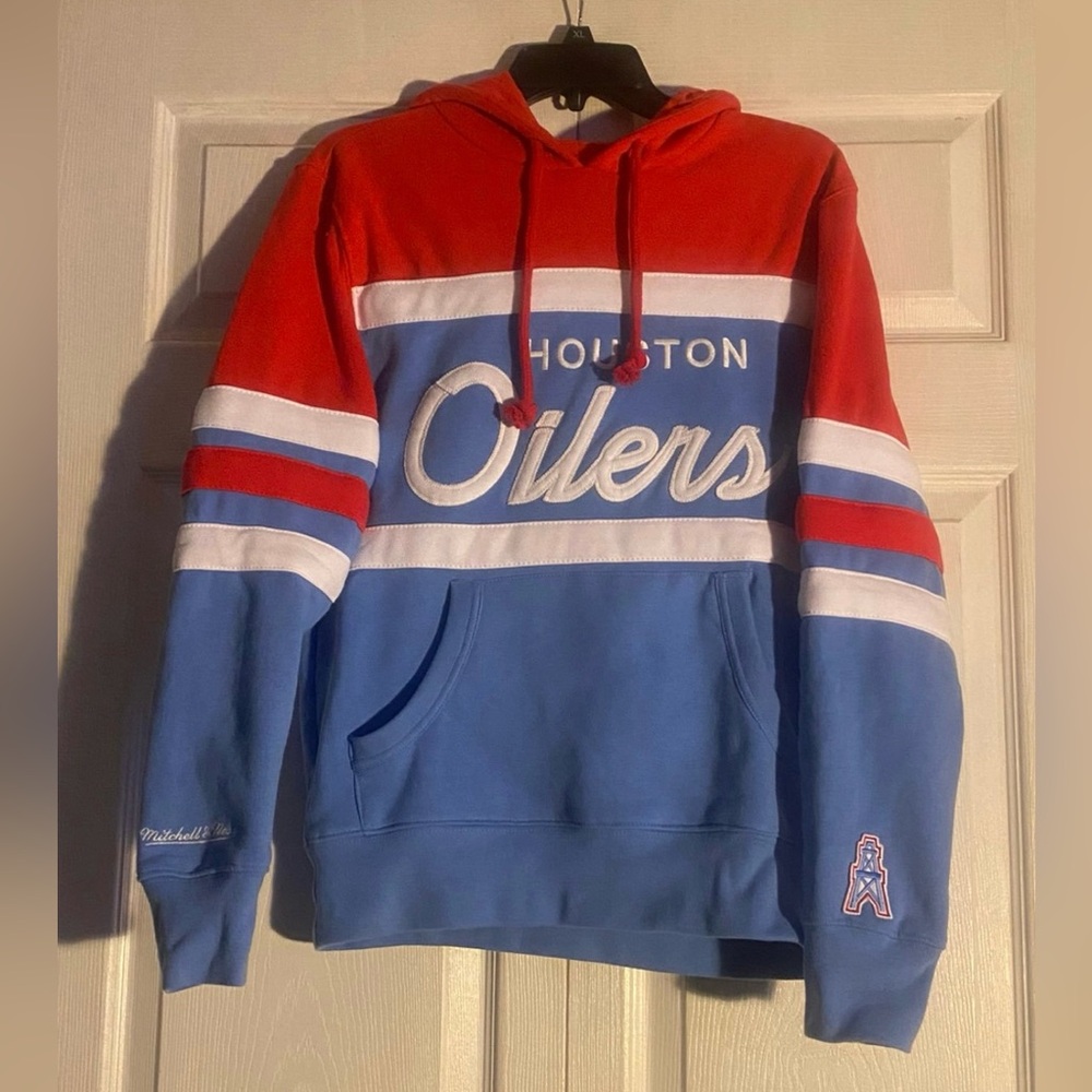 Vintage Houston Oilers Mitchell & Ness Hoodie
